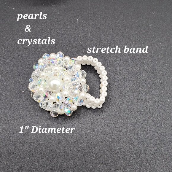 Set of 2 Stretchy Statement Rings - Picture 5 of 5